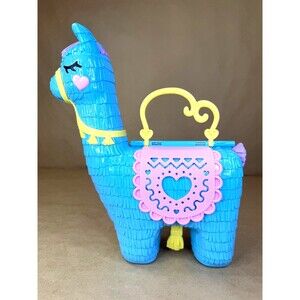 Polly Pocket Pajama Party Llama Party Large Compact Carrier NO ACCESSORIES